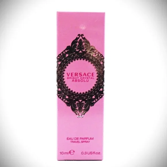 VERSACE Bright Crystal Absolu for Floral Fruity Fragrance Women  0.3 fl.oz 10ml - Picture 2 of 7